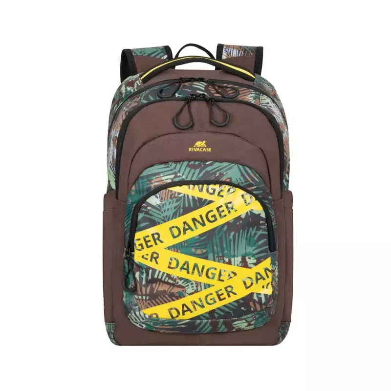 Backpack Rivacase Erebus 39.6 cm 15.6 inch Khaki Carrying handle Shoulder strap