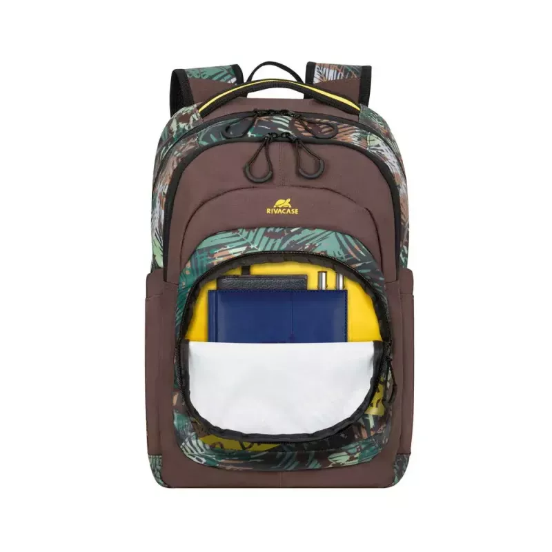 Backpack Rivacase Erebus 39.6 cm 15.6 inch Khaki Carrying handle Shoulder strap