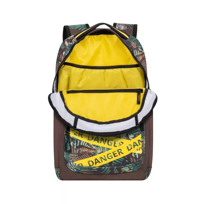 Backpack Rivacase Erebus 39.6 cm 15.6 inch Khaki Carrying handle Shoulder strap