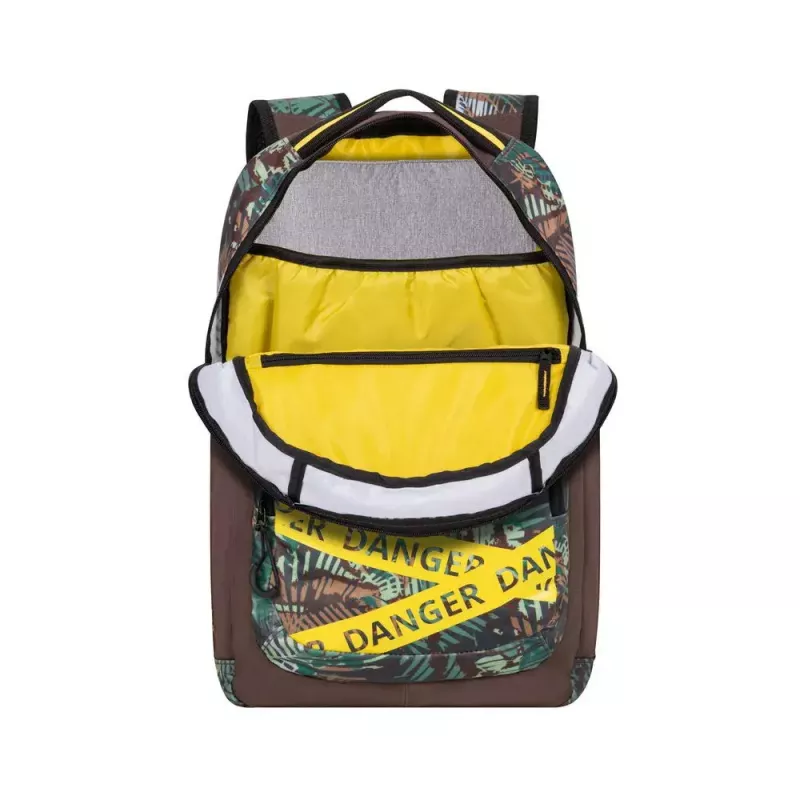 Backpack Rivacase Erebus 39.6 cm 15.6 inch Khaki Carrying handle Shoulder strap
