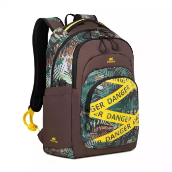 Backpack Rivacase Erebus 39.6 cm 15.6 inch Khaki Carrying handle Shoulder strap
