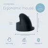 R-Go Tools Ergonomic mouse R-Go HE Break with break software, small (hand size ˂165 mm), right-handed, Wired, black