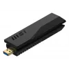 USB Stick MSI BE6500 WiFi7 USB 3.2 Gen 1 Dongle Black