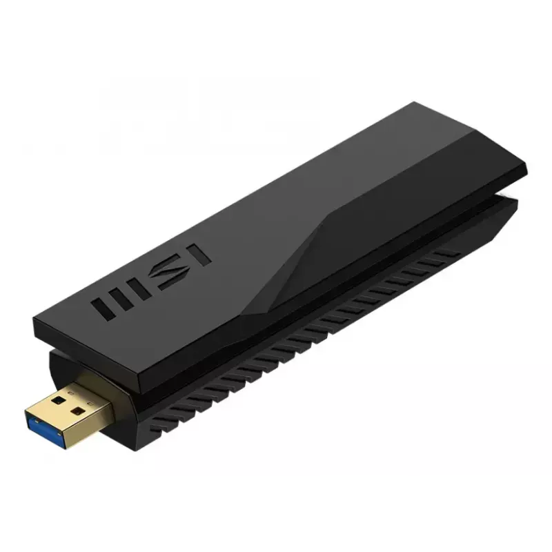 USB Stick MSI BE6500 WiFi7 USB 3.2 Gen 1 Dongle Black