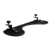 R-Go Tools Armrest R-Go, ergonomic, symmetrical, with abdominal cutout, soft foam, black