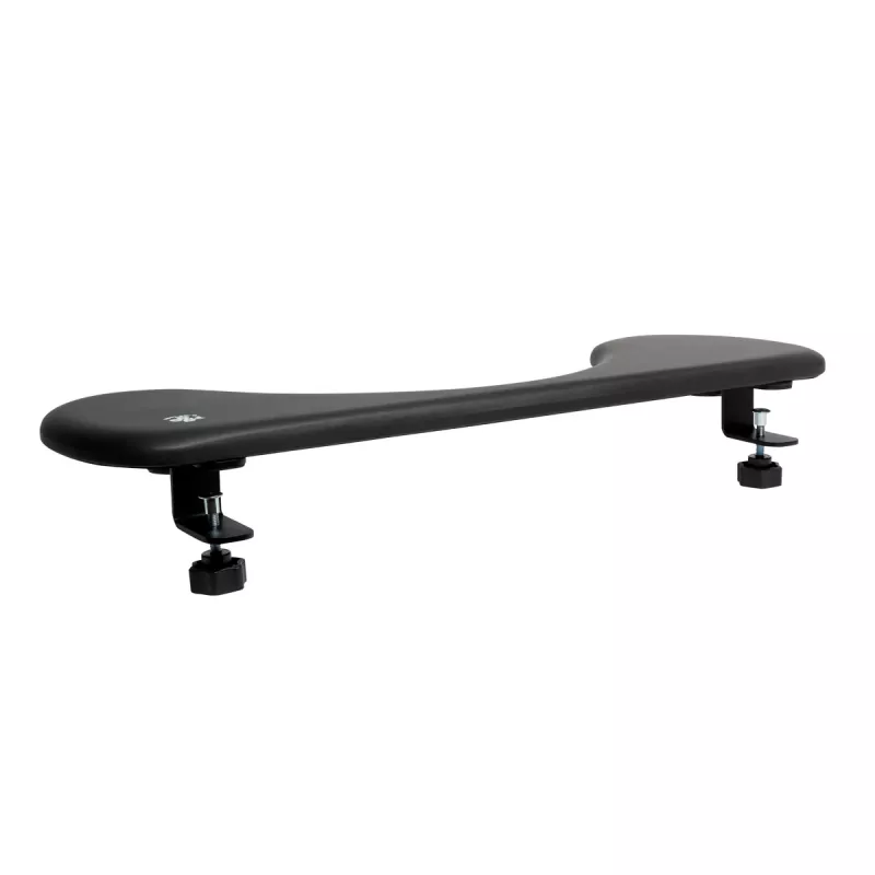 R-Go Tools Armrest R-Go, ergonomic, symmetrical, with abdominal cutout, soft foam, black