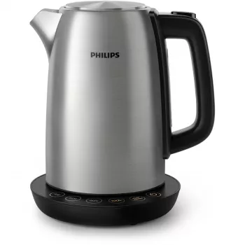 Electric kettle Philips HD9359/90 1.7 L, 2200 W, stainless steel housing, black metallic