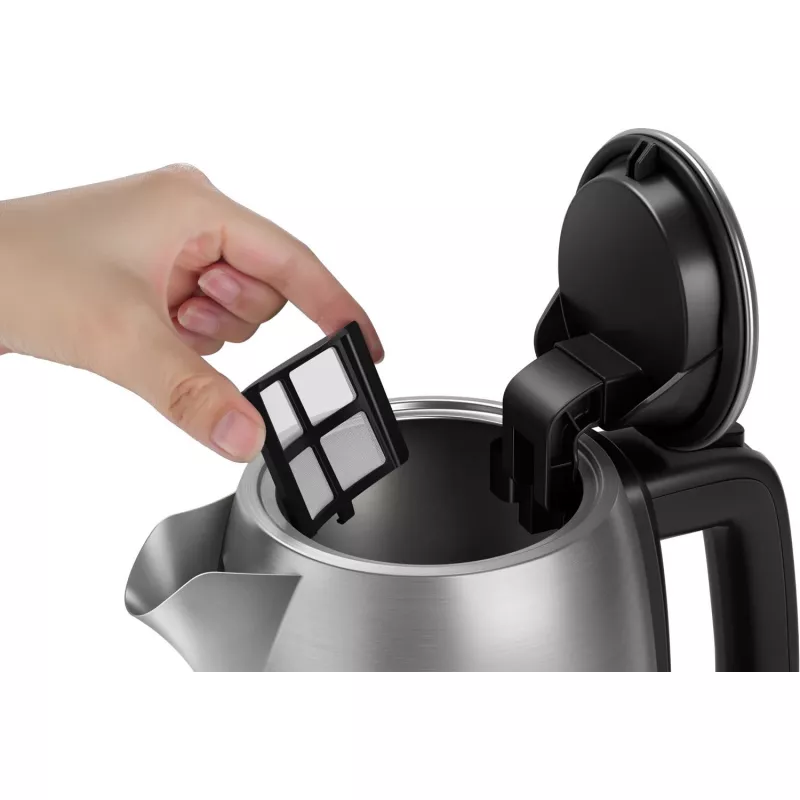 Electric kettle Philips HD9359/90 1.7 L, 2200 W, stainless steel housing, black metallic