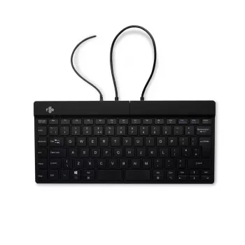 R-Go Tools Ergonomic keyboard R-Go Split Break v2 with break software, ergonomic split keyboard, QWERTY (UK), Wired, black