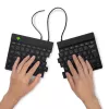 R-Go Tools Ergonomic keyboard R-Go Split Break v2 with break software, ergonomic split keyboard, QWERTY (UK), Wired, black