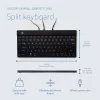 R-Go Tools Ergonomic keyboard R-Go Split Break v2 with break software, ergonomic split keyboard, QWERTY (UK), Wired, black
