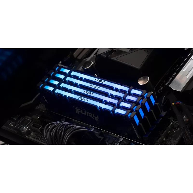 DIMM DDR4 16GB (2x8GB) Kingston FURY 3200MT/s 288-pin CL16 1.35V with RGB heatsink