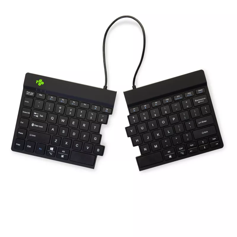R-Go Tools Ergonomic keyboard R-Go Split Break with break software, ergonomic split keyboard, QWERTY (US), Bluetooth, black
