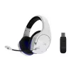 HyperX Cloud Stinger Core - Wireless Gaming Headset (White-Blue) - PS5-PS4