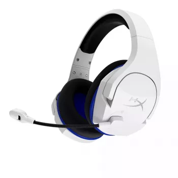 HyperX Cloud Stinger Core - Wireless Gaming Headset (White-Blue) - PS5-PS4