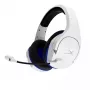 HyperX Cloud Stinger Core - Wireless Gaming Headset (White-Blue) - PS5-PS4