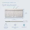 R-Go Tools Ergonomic keyboard R-Go Split Break with break software, ergonomic split keyboard, QWERTY (US), Bluetooth, white
