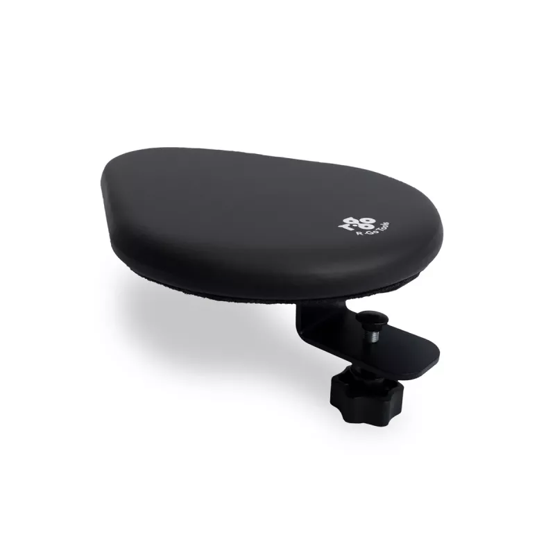 R-Go Tools Armrest R-Go split, ergonomic armrest in two parts, adjustable, symmetrical, with softfoam, black