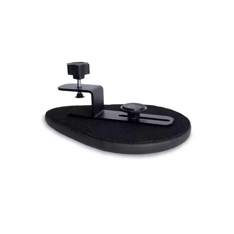R-Go Tools Armrest R-Go split, ergonomic armrest in two parts, adjustable, symmetrical, with softfoam, black