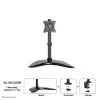 Neomounts NM-D335BLACK Monitor stand 10-30 inch, Clamp/Freestanding/Grommet, 10 kg, 25.4 cm (10 inch), 76.2 cm (30 inch), 100 x 100 mm, Black