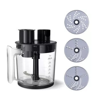 Immersion blender Philips HR2685/00 1200 W, 1.7 L bowl, 2 speeds, ProMix, black
