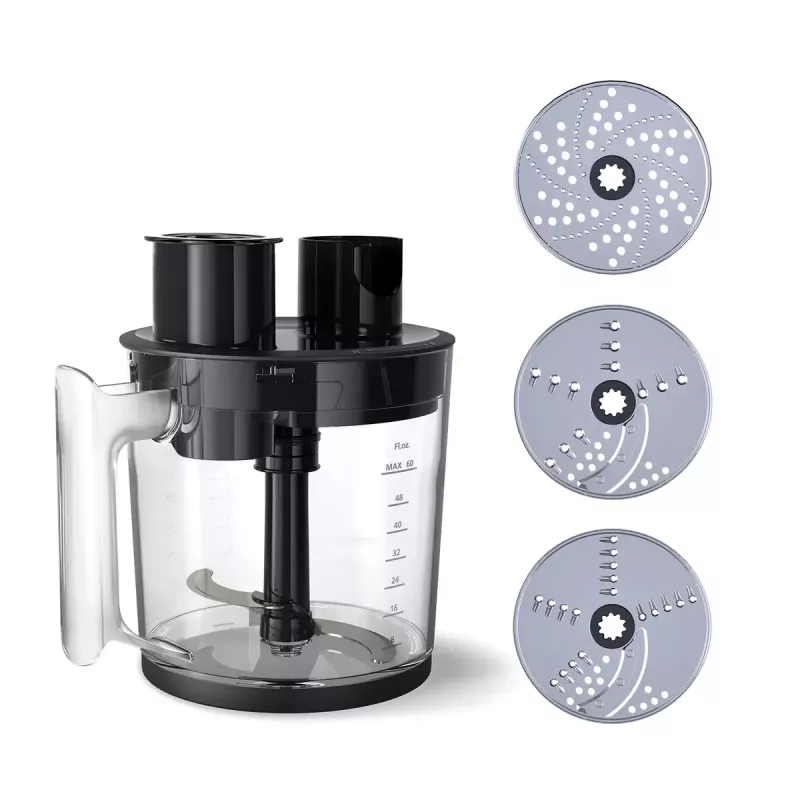 Immersion blender Philips HR2685/00 1200 W, 1.7 L bowl, 2 speeds, ProMix, black