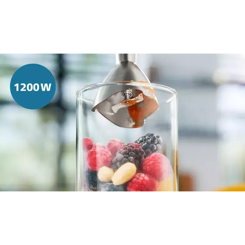 Immersion blender Philips HR2685/00 1200 W, 1.7 L bowl, 2 speeds, ProMix, black