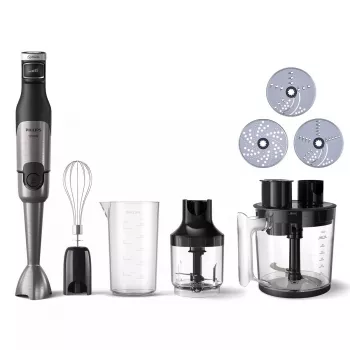 Immersion blender Philips HR2685/00 1200 W, 1.7 L bowl, 2 speeds, ProMix, black