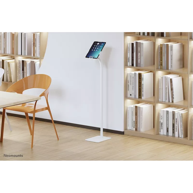 Tablet Floor Stand Neomounts FL15-625WH1 White Passive Holder Indoor