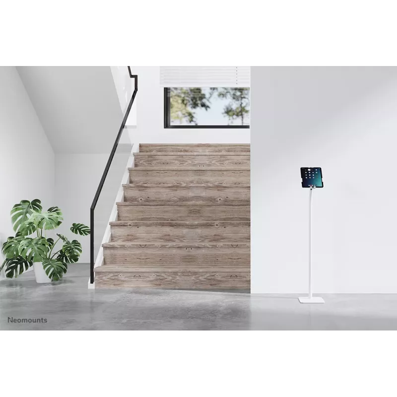 Tablet Floor Stand Neomounts FL15-625WH1 White Passive Holder Indoor