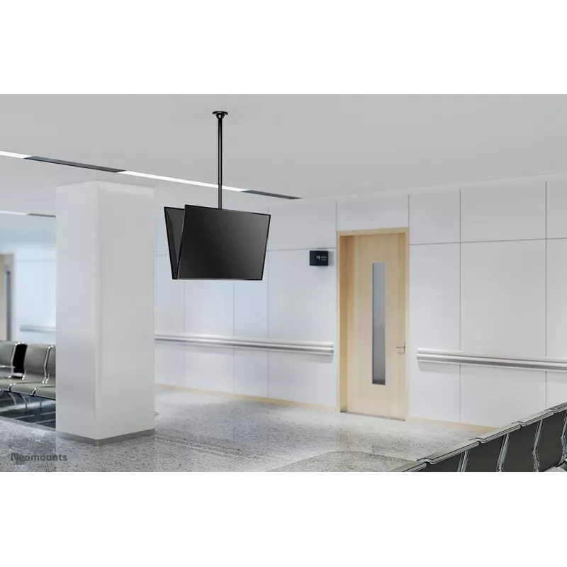 Neomounts FPMA-C340DBLACK Dual monitor/TV mount ceiling 32-75 inch - h 106-156 cm