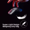 Wireless Gaming Mouse KINGSTON HyperX Pulsefire Haste 2 Mini — Ambidextrous, 26,000 DPI, RF/Bluetooth/USB