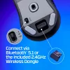 Wireless Gaming Mouse KINGSTON HyperX Pulsefire Haste 2 Mini — Ambidextrous, 26,000 DPI, RF/Bluetooth/USB