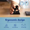 R-Go Tools Ergonomic mouse R-Go Twister, with break software, ambidextrous mouse for both hands, foldable, bluetooth and wired