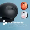 R-Go Tools Ergonomic mouse R-Go Twister, with break software, ambidextrous mouse for both hands, foldable, bluetooth and wired