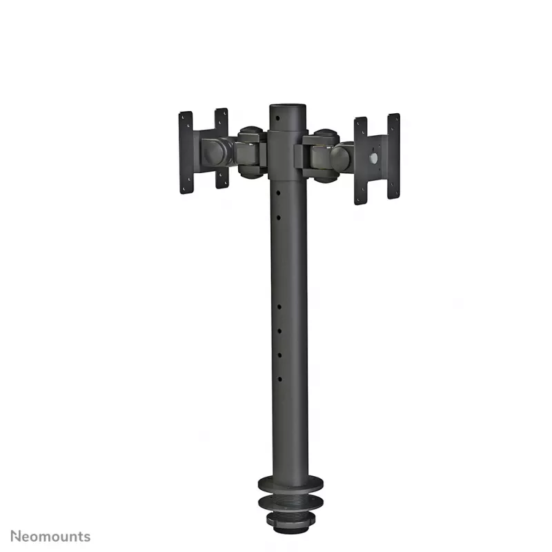 Neomounts FPMA-D050DBLACK Monitor arm 10-30 inch, Grommet, 10 kg, 25.4 cm (10 inch), 76.2 cm (30 inch), 100 x 100 mm, Black