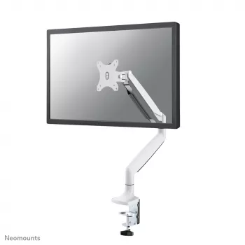 Neomounts NM-D750WHITE Monitor arm 10-32 inch - gas spring, Clamp/Grommet, 9 kg, 25.4 cm (10 inch), 81.3 cm (32 inch), 100 x 100 mm, White