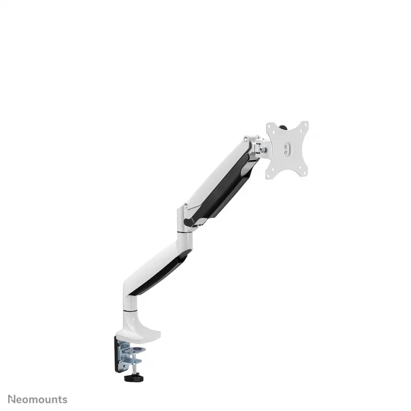 Neomounts NM-D750WHITE Monitor arm 10-32 inch - gas spring, Clamp/Grommet, 9 kg, 25.4 cm (10 inch), 81.3 cm (32 inch), 100 x 100 mm, White