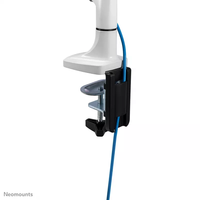 Neomounts NM-D750WHITE Monitor arm 10-32 inch - gas spring, Clamp/Grommet, 9 kg, 25.4 cm (10 inch), 81.3 cm (32 inch), 100 x 100 mm, White