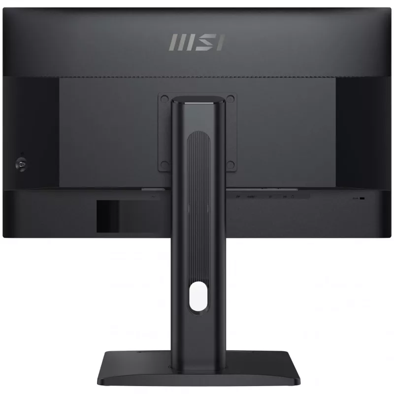 MSI PRO MP275PG 27 inch Monitor, FHD (1920 x 1080), 100Hz, IPS, 1ms, 1x HDMI 1.4b, 1x DP 1.2a output, 1x D-Sub(VGA), Built-in Speakers, Anti-Glare, Anti-Flicker, Less Blue light, TÜV Certified, VESA, Kensington, 4-way adjustable stand, Black