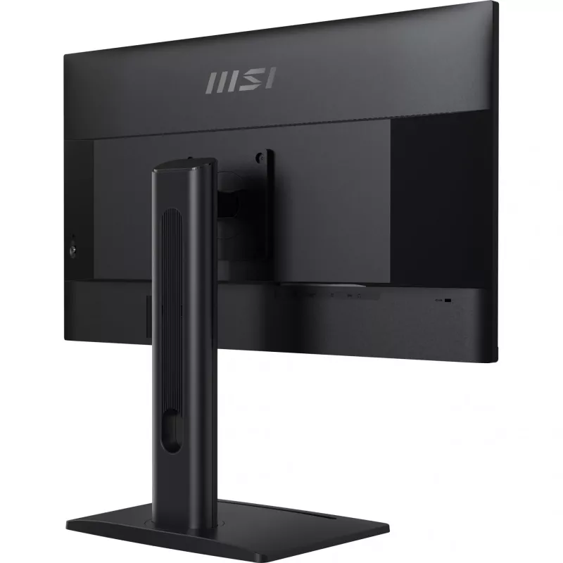 MSI PRO MP275PG 27 inch Monitor, FHD (1920 x 1080), 100Hz, IPS, 1ms, 1x HDMI 1.4b, 1x DP 1.2a output, 1x D-Sub(VGA), Built-in Speakers, Anti-Glare, Anti-Flicker, Less Blue light, TÜV Certified, VESA, Kensington, 4-way adjustable stand, Black