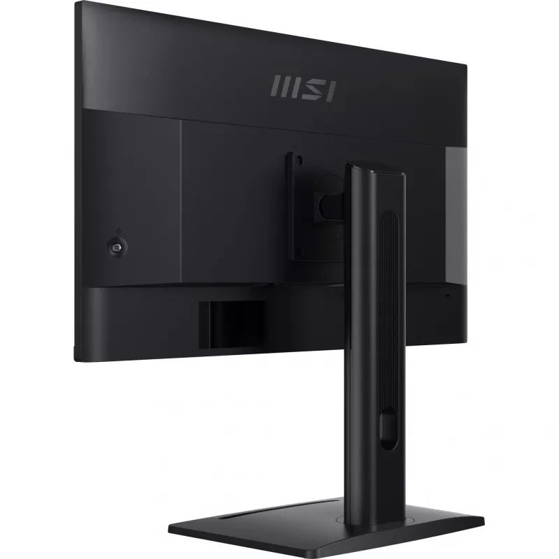 MSI PRO MP275PG 27 inch Monitor, FHD (1920 x 1080), 100Hz, IPS, 1ms, 1x HDMI 1.4b, 1x DP 1.2a output, 1x D-Sub(VGA), Built-in Speakers, Anti-Glare, Anti-Flicker, Less Blue light, TÜV Certified, VESA, Kensington, 4-way adjustable stand, Black