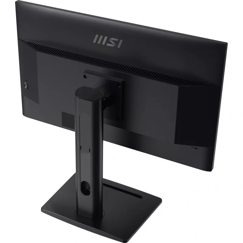 MSI PRO MP275PG 27 inch Monitor, FHD (1920 x 1080), 100Hz, IPS, 1ms, 1x HDMI 1.4b, 1x DP 1.2a output, 1x D-Sub(VGA), Built-in Speakers, Anti-Glare, Anti-Flicker, Less Blue light, TÜV Certified, VESA, Kensington, 4-way adjustable stand, Black