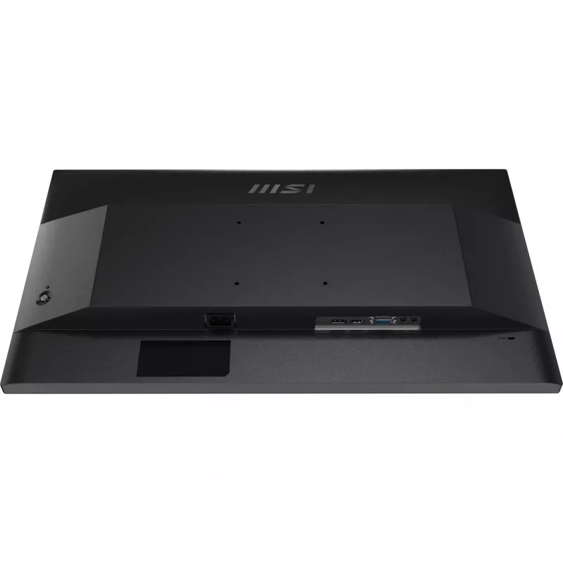 MSI PRO MP275PG 27 inch Monitor, FHD (1920 x 1080), 100Hz, IPS, 1ms, 1x HDMI 1.4b, 1x DP 1.2a output, 1x D-Sub(VGA), Built-in Speakers, Anti-Glare, Anti-Flicker, Less Blue light, TÜV Certified, VESA, Kensington, 4-way adjustable stand, Black