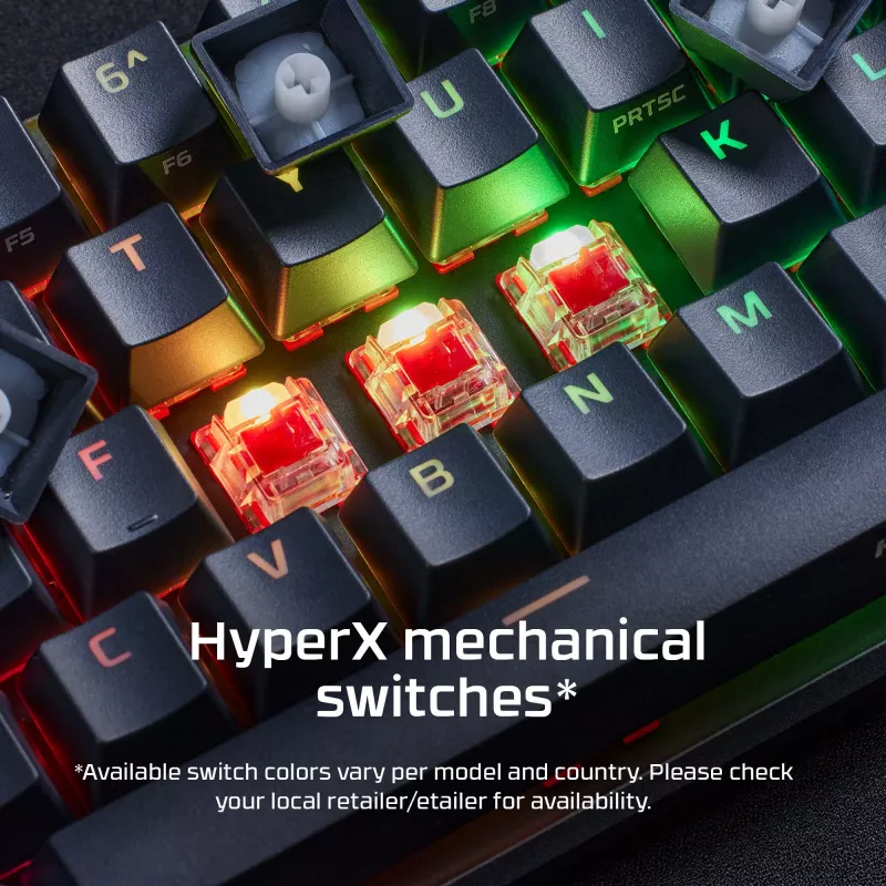 HyperX Alloy Origins 65 - Mechanical Gaming Keyboard - HX Red (US Layout)