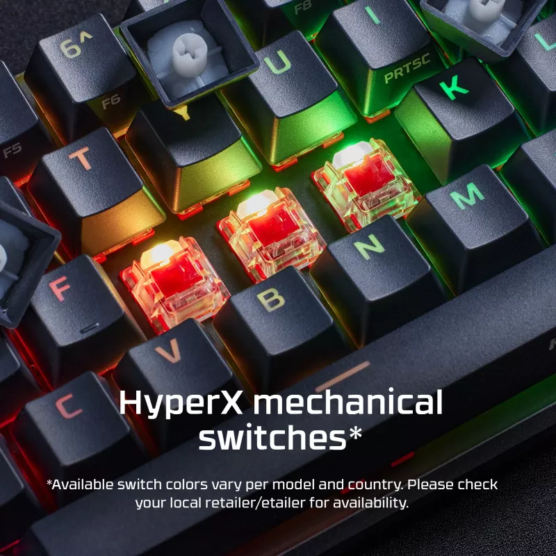 HyperX Alloy Origins 65 Mechanical Gaming Keyboard HX Red Wired RGB