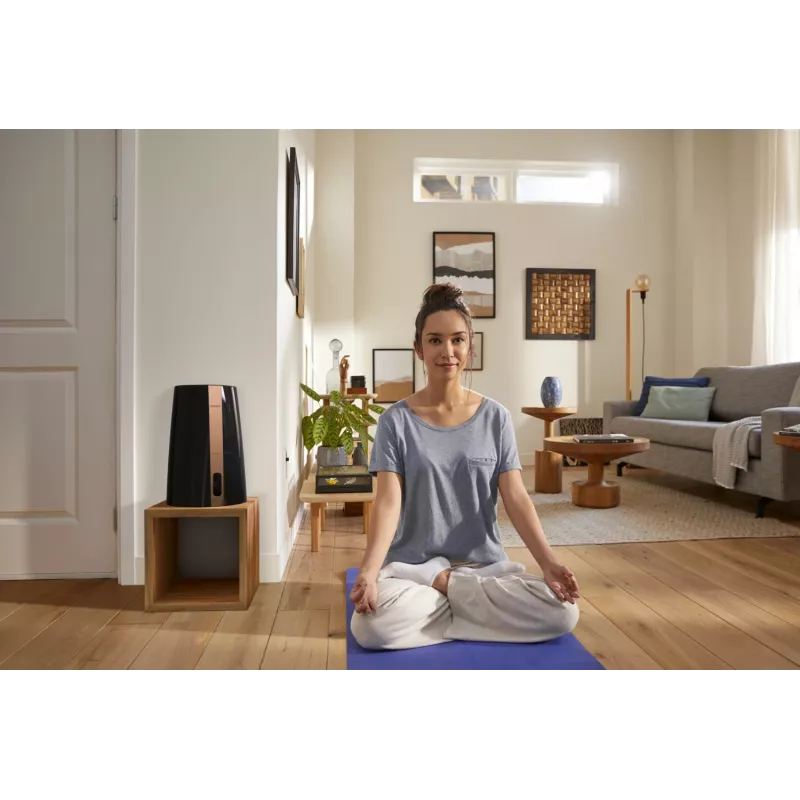 Philips 3000 series HU3918/10 humidifier Impeller 3 L Black 25 W