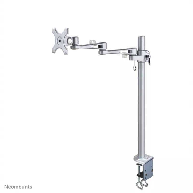 Neomounts FPMA-D935POLE70 Monitor arm 10-30 inch, Clamp, 10 kg, 25.4 cm (10 inch), 76.2 cm (30 inch), 100 x 100 mm, Silver