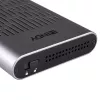 Lindy USB 3.2 Gen 2x2 Dual M.2 NVMe SSD Enclosure with Clone Feature