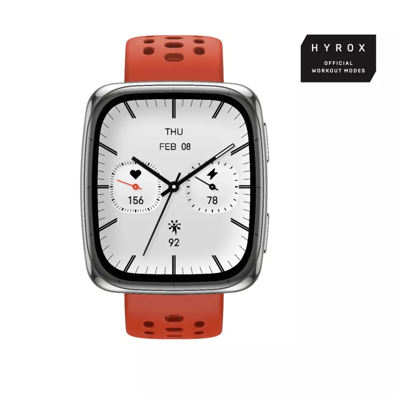 Amazfit Active 2 Square Smartwatch Black (W2434GL2N)
